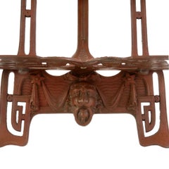 Metal Easel in Art Nouveau Style, Europe, End of 19th - Beg. of 20th Century