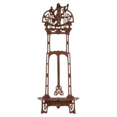 Metal Easel in Art Nouveau Style, Europe, End of 19th - Beg. of 20th Century