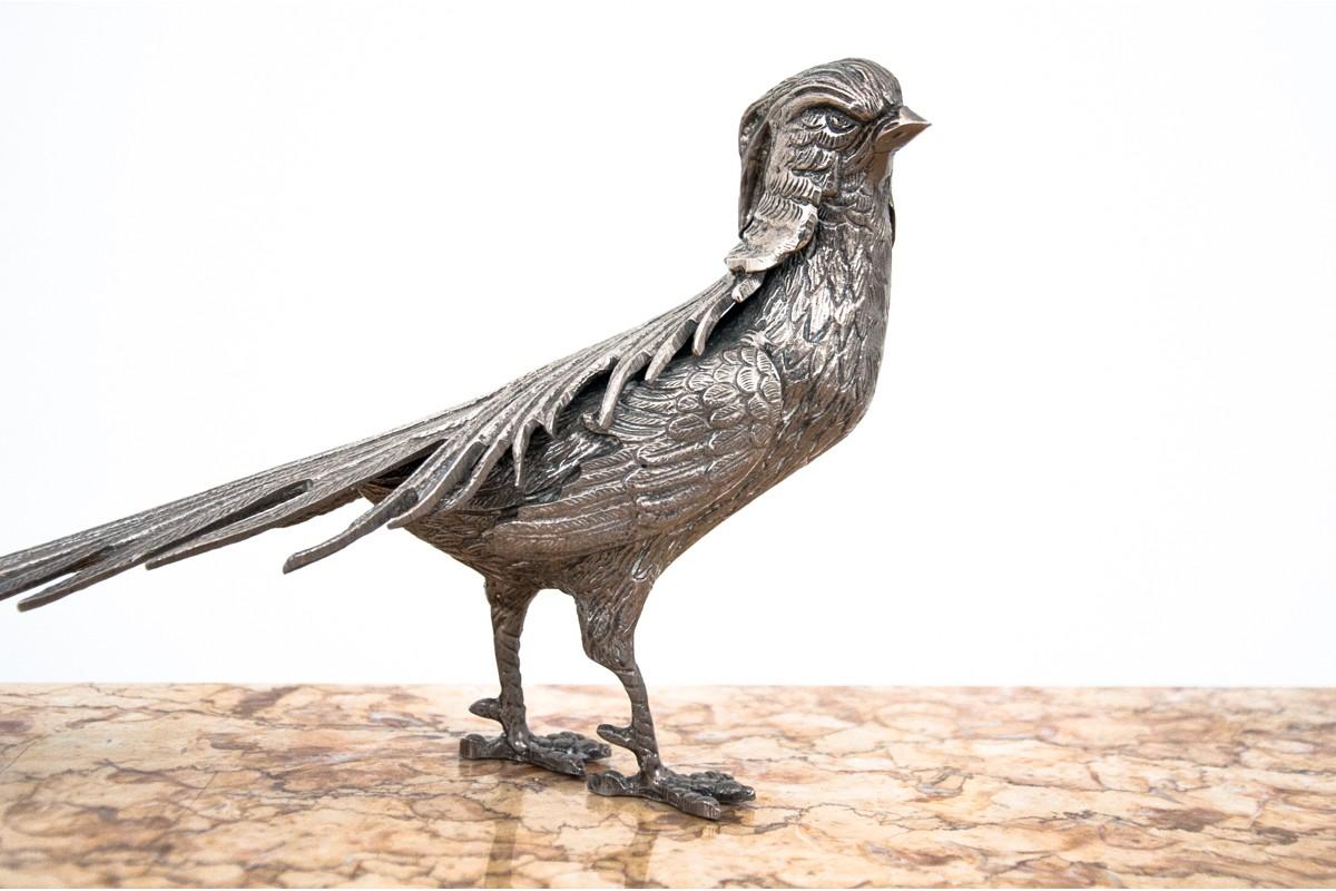 French Metal Figures of Pheasants, France