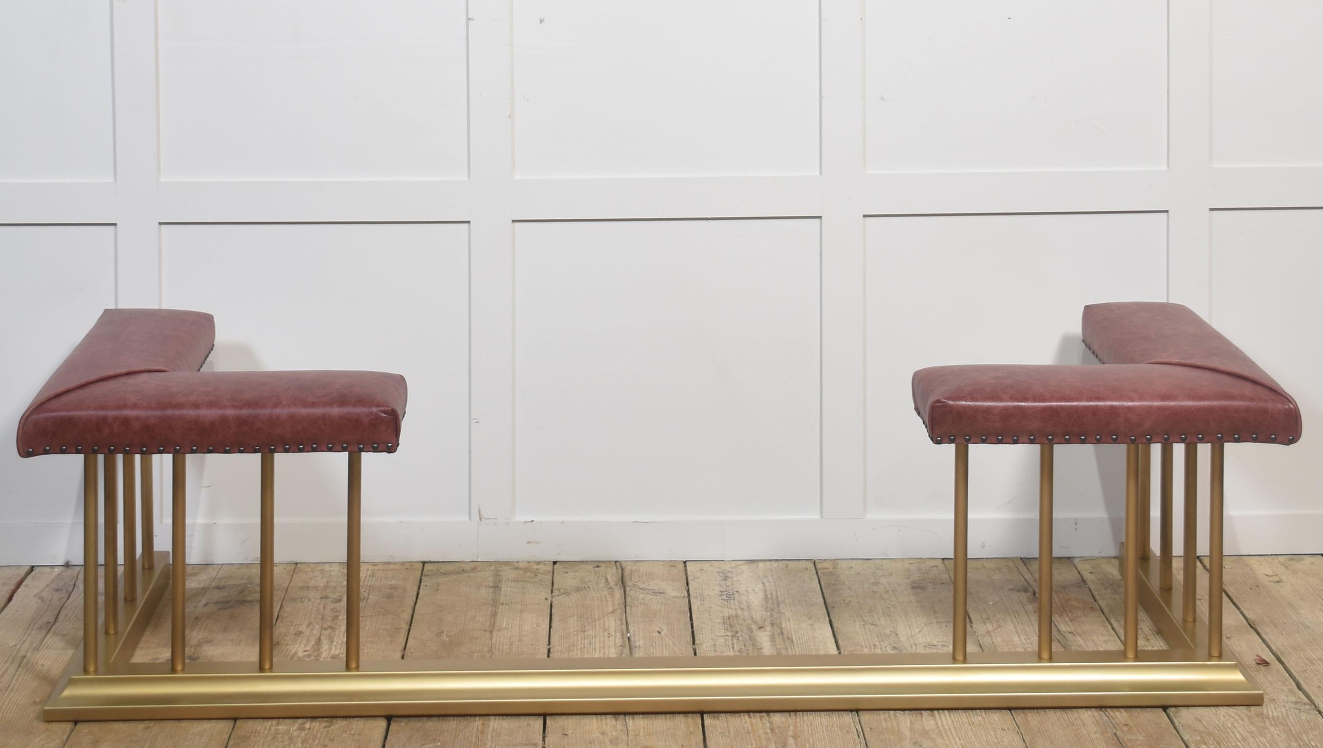 Metallo Parafuoco in metallo con sedute imbottite in vendita