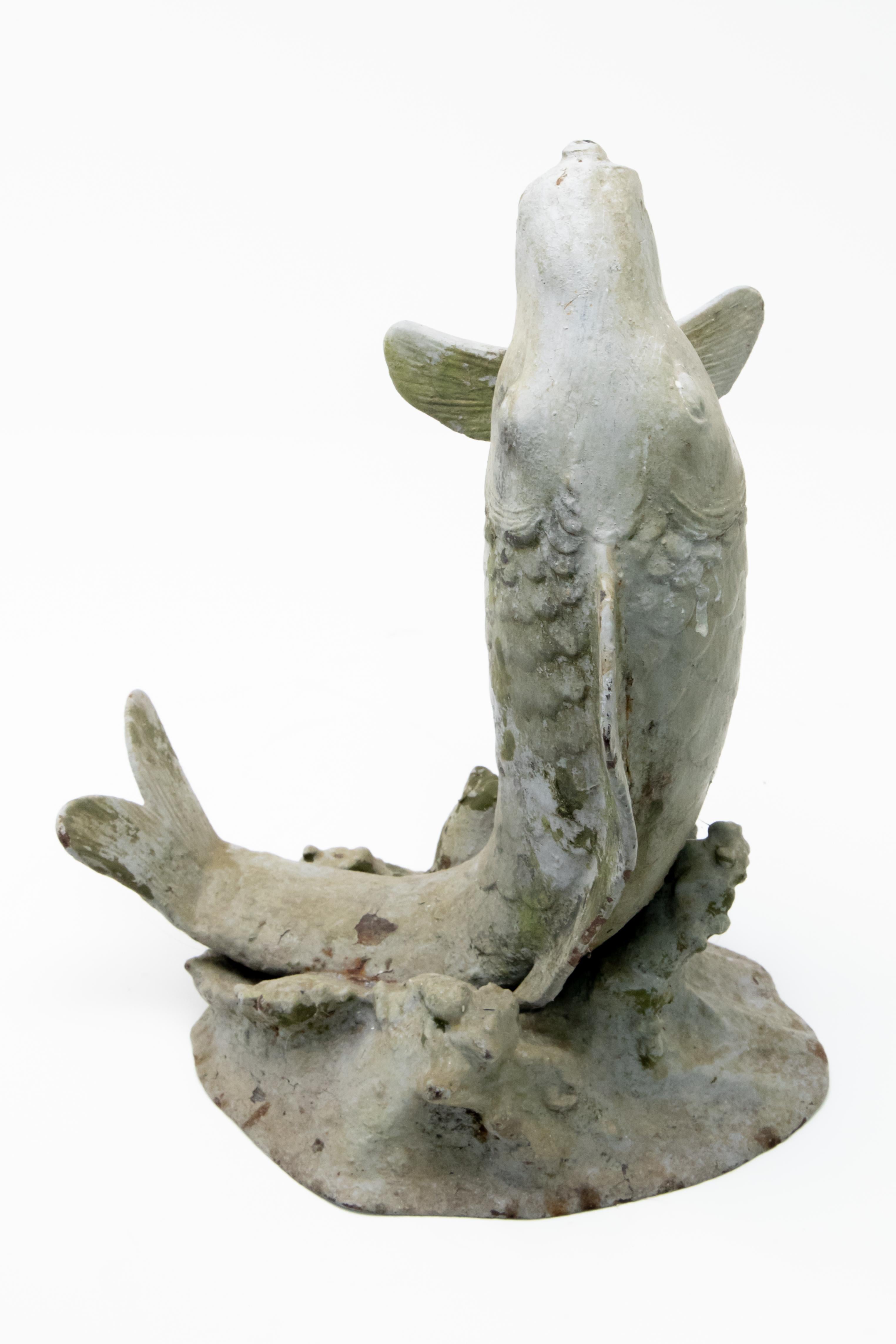 Metal Koi Fish Fountain Head (Arts and Crafts)