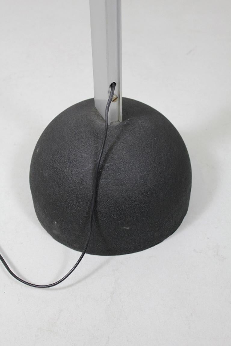 Italian Metal Floor Lamp by Gae Aulenti & Livio Castiglioni, Stilnovo, 1972 For Sale