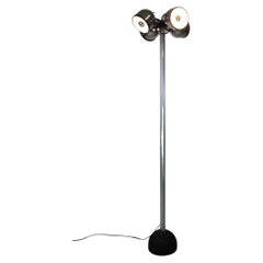 Lampada da terra in metallo di Gae Aulenti & Livio Castiglioni, Stilnovo, 1972