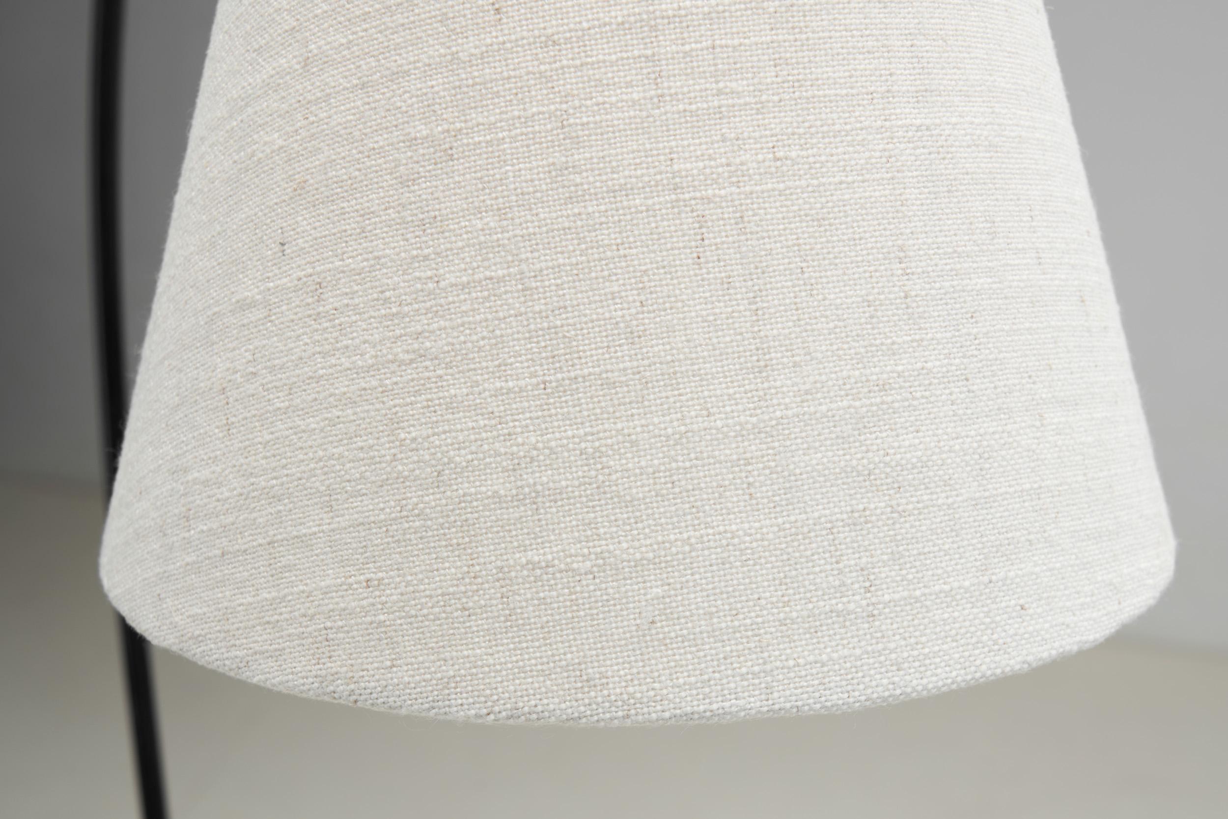 Lampada da terra in metallo di Karl Heinz Kinsky per Cosack (Attr.), Germania 1950 in vendita 8