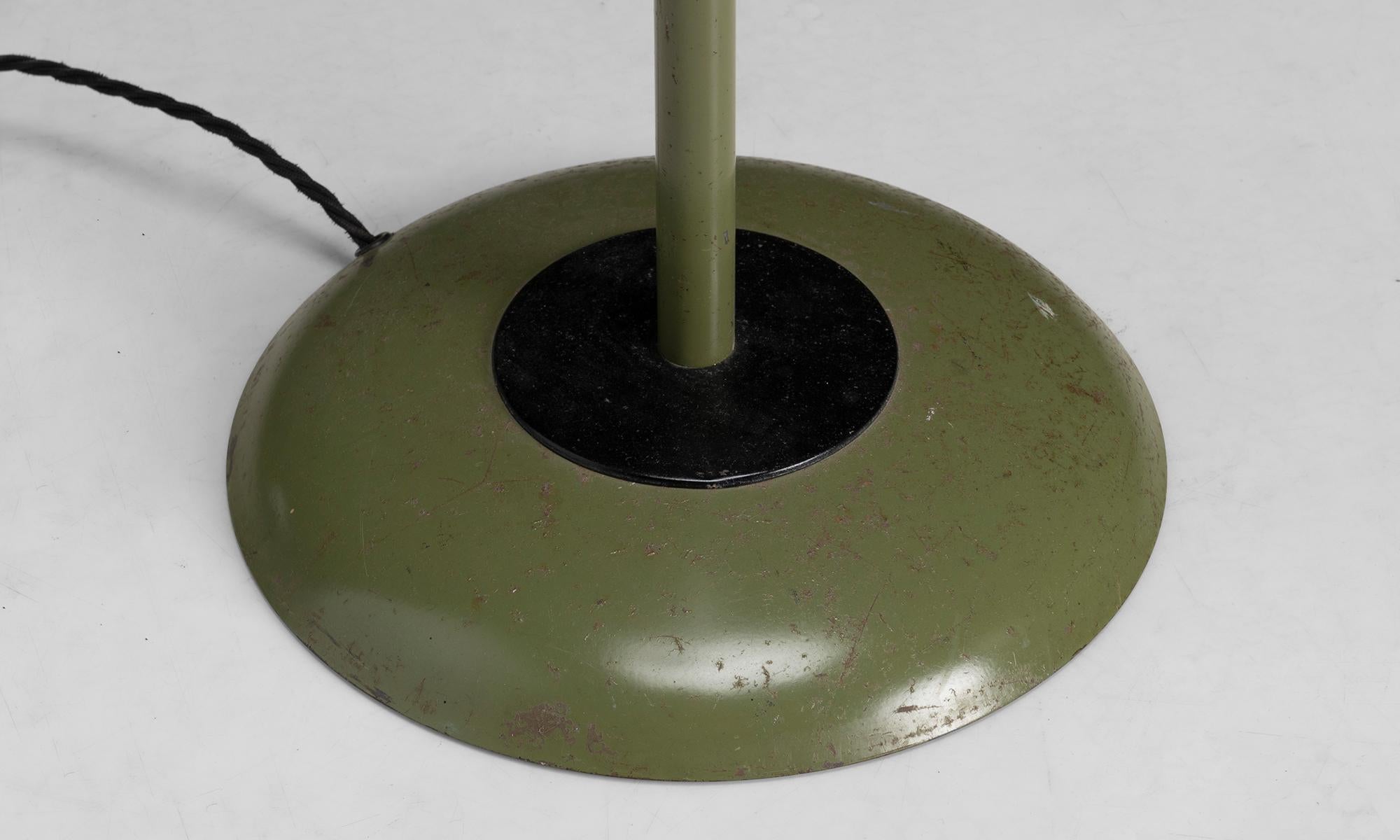 Lampada da terra in metallo, Inghilterra 1960 in vendita 1