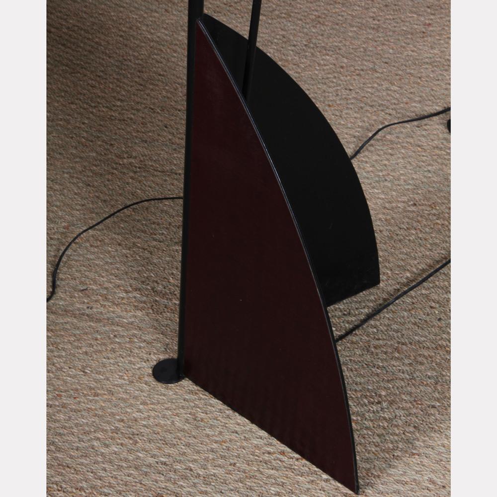 Metal floor lamp from the 1990s For Sale 2