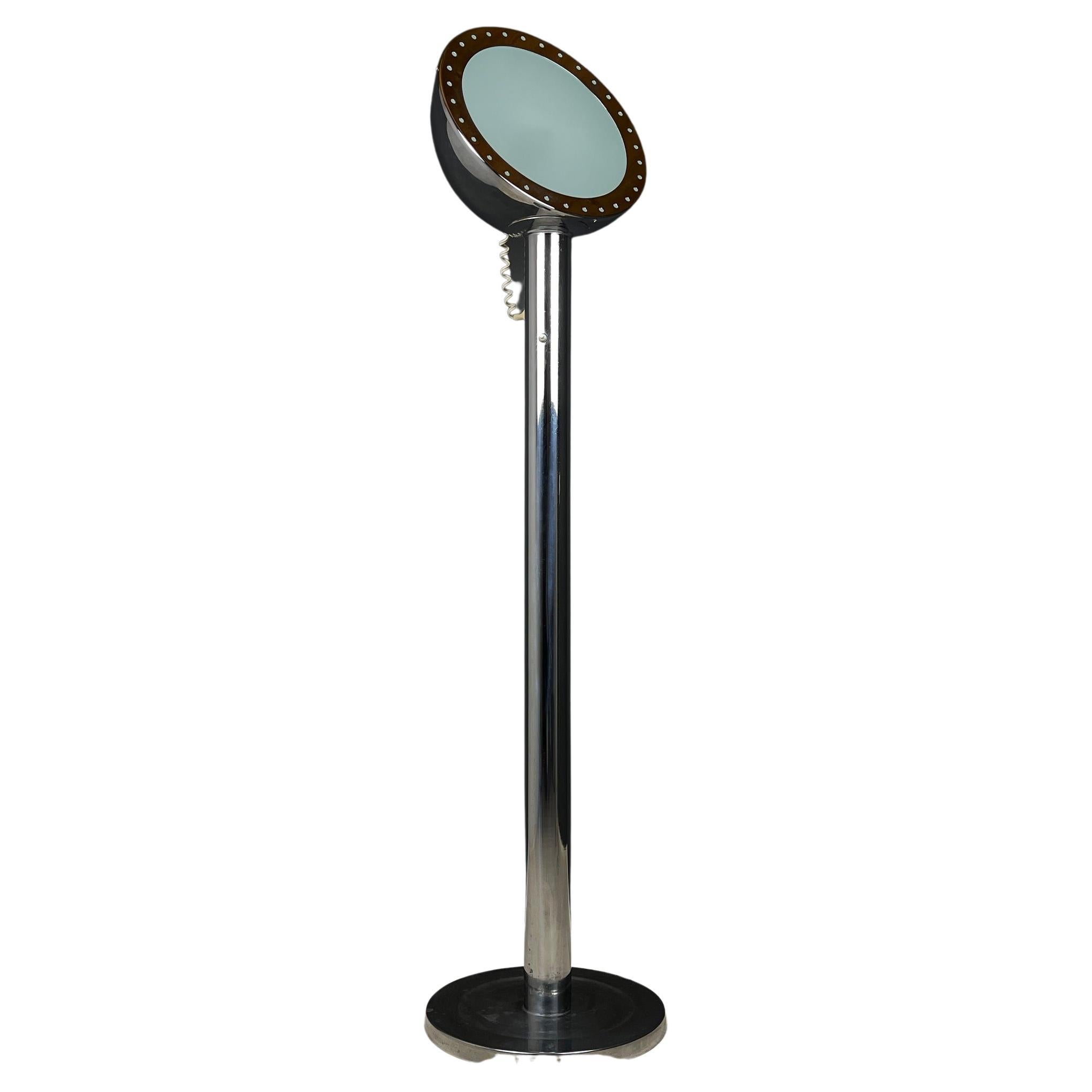Metal Floor Lamp with Magnet by Goffredo Reggiani, Italy, 1960s For Sale