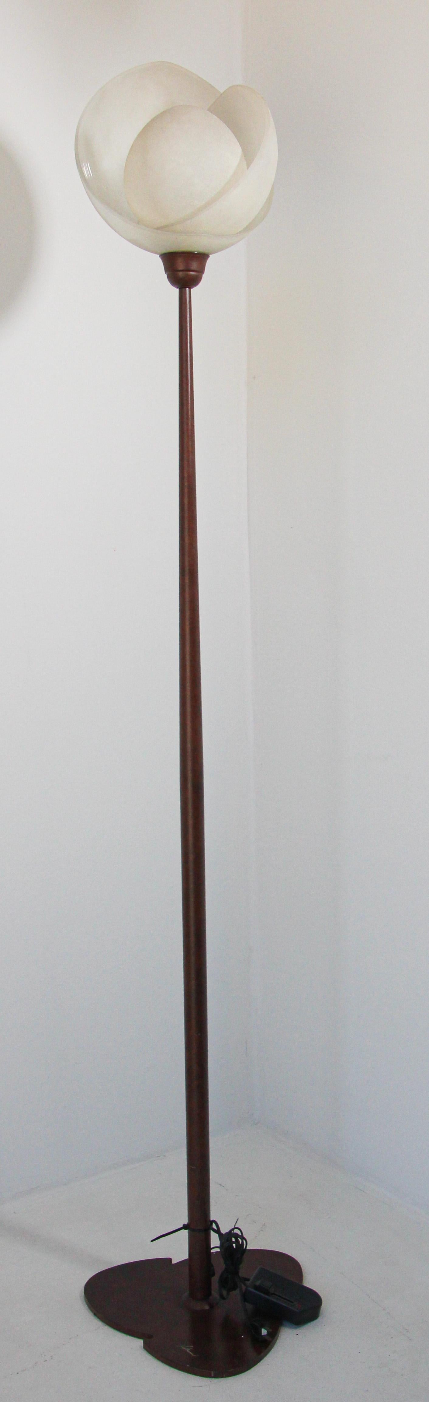 relco milano italy floor lamp