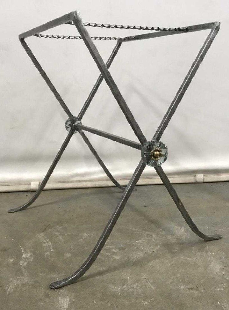 Metal Folding Suitcase Luggage Rack For Sale at 1stDibs