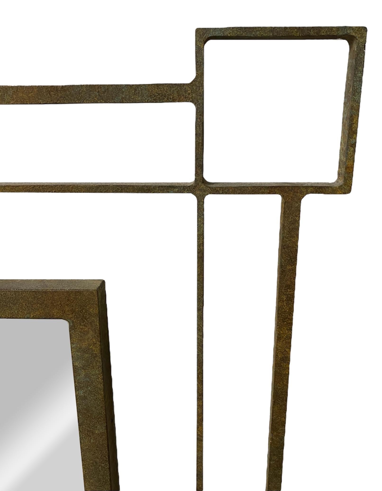 Metal Framed Formations Mirror 1