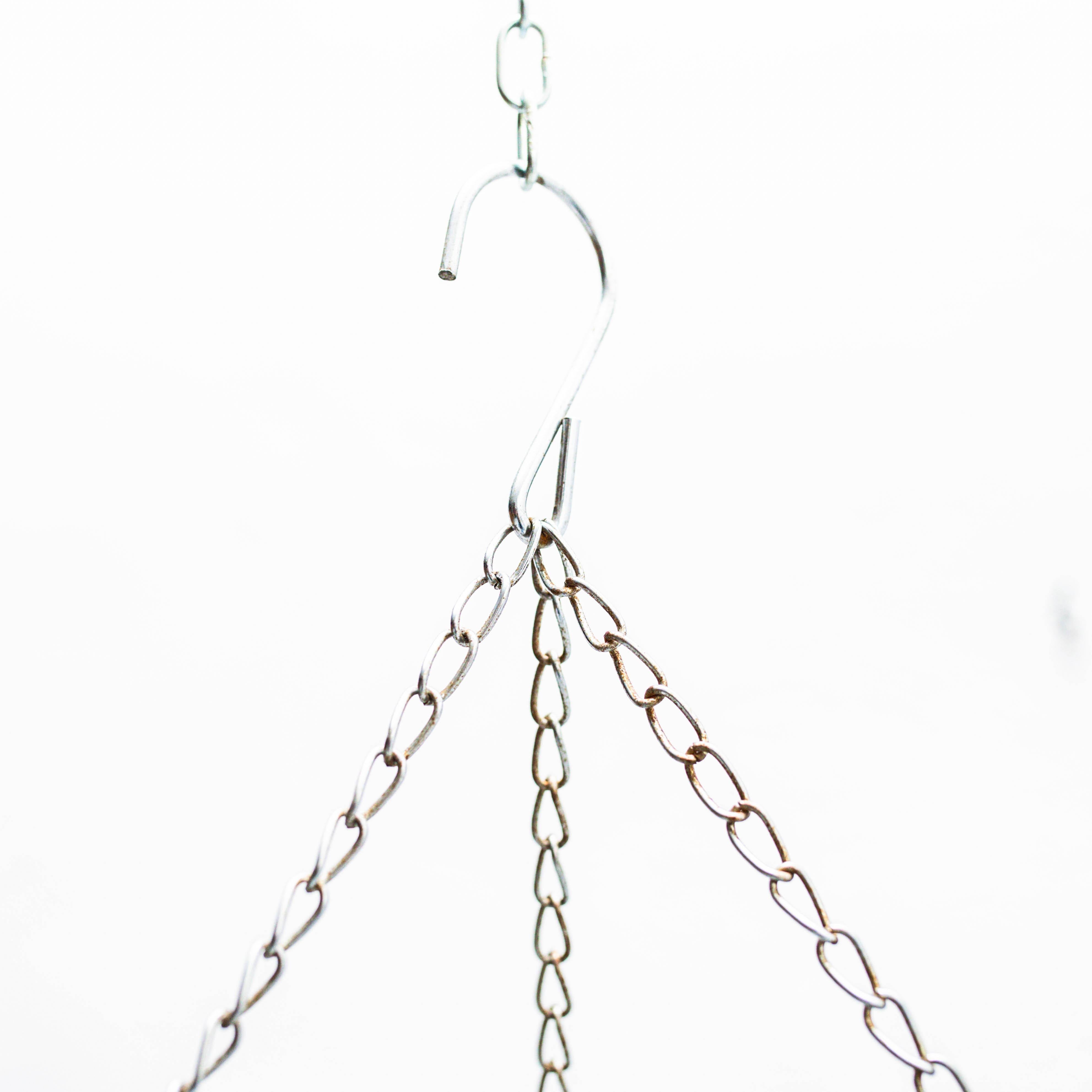 Mid-20th Century Metal Fruit Bowl for Wall Hanging, circa 1960 For Sale
