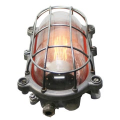 Lampade da parete in metallo e vetro trasparente di Schuch