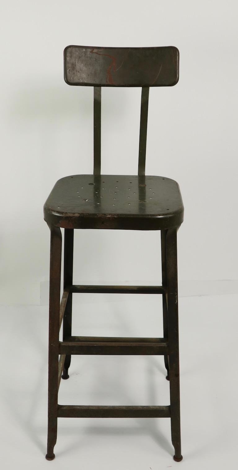 アメリカ製 LYON社 STOOL 【 LYON®︎ AURORA,ILL. 】 LYON FACTORY STOOL | Metal Products,Chair, Stool | | P.F.S.