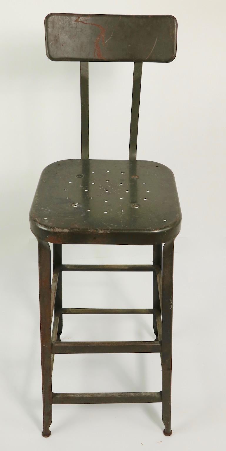 lyon metal stool