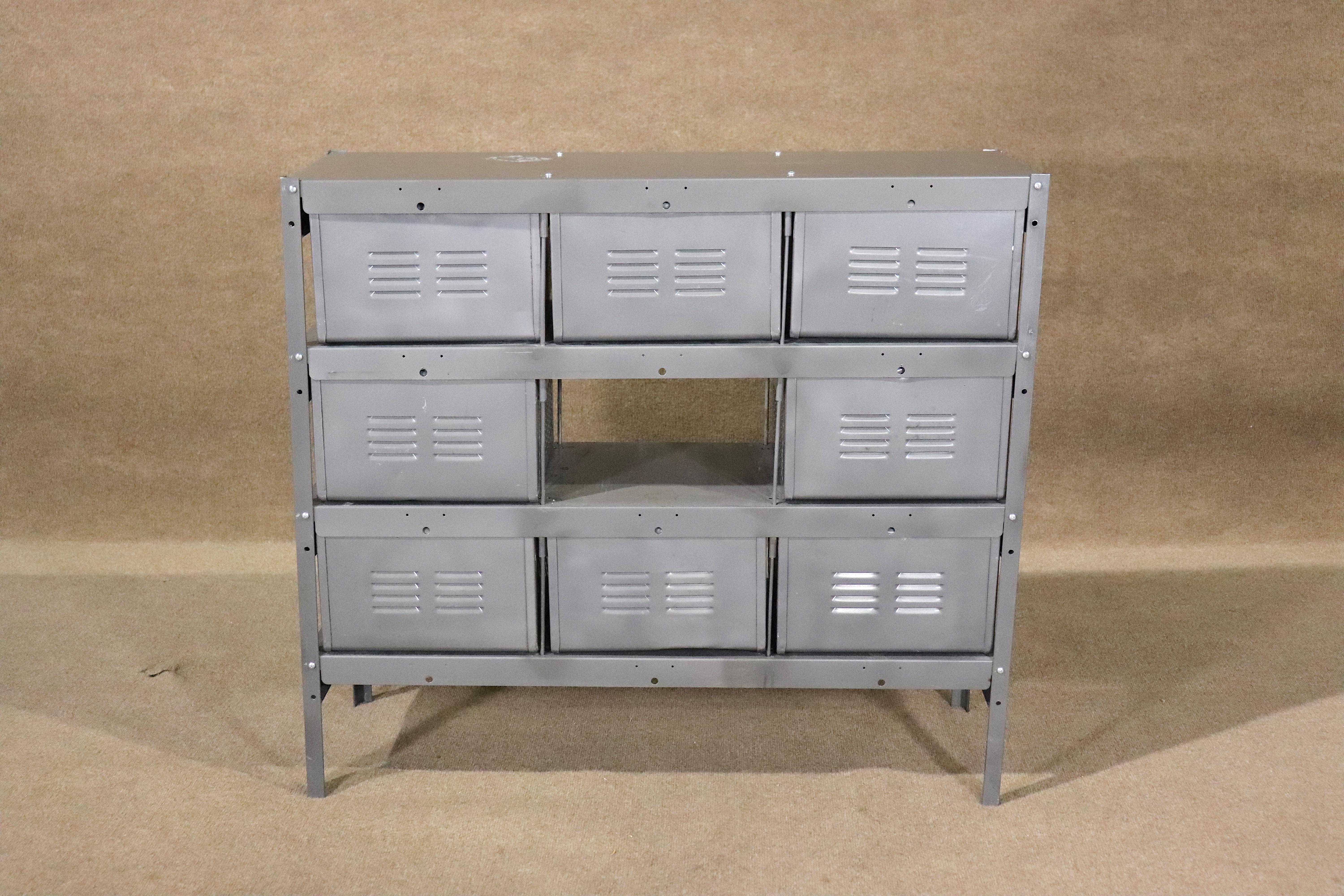 Metal Industrial Storage Locker Basket Unit 5