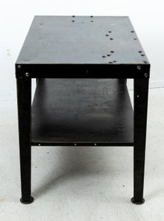 Metal Industrial Style Wine Cellar Table