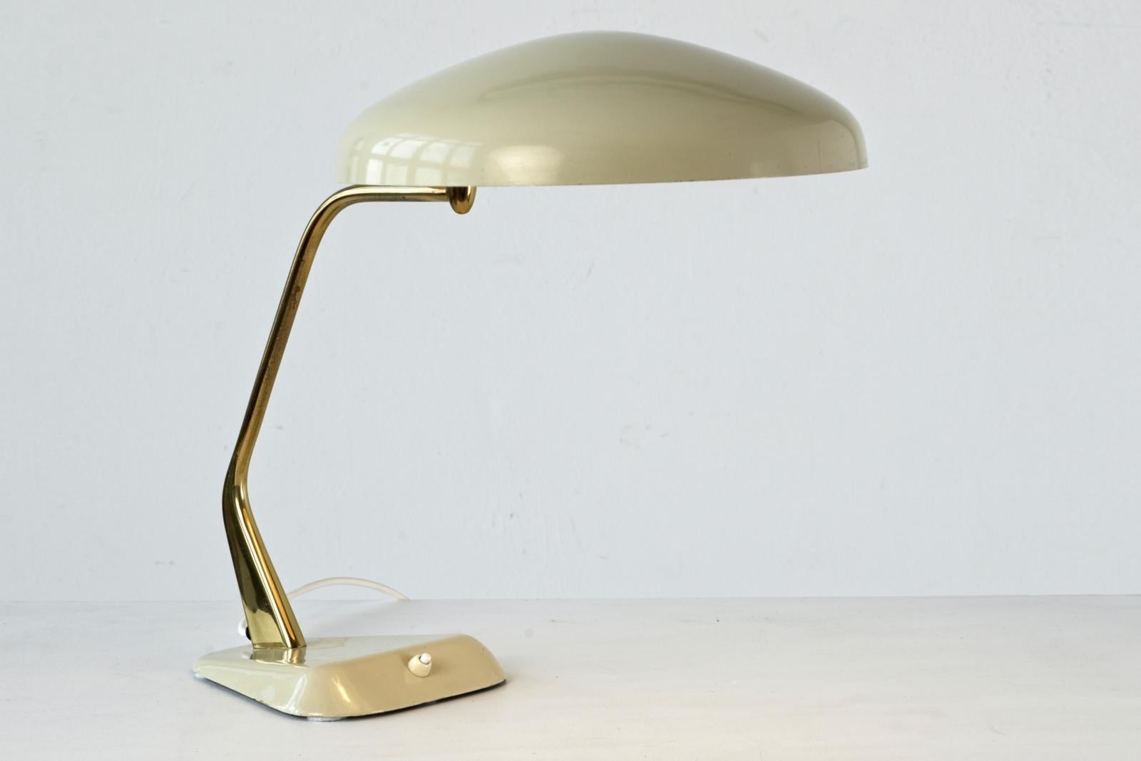 Métal Lampe en métal par Belmag, Suisse - années 1950  en vente