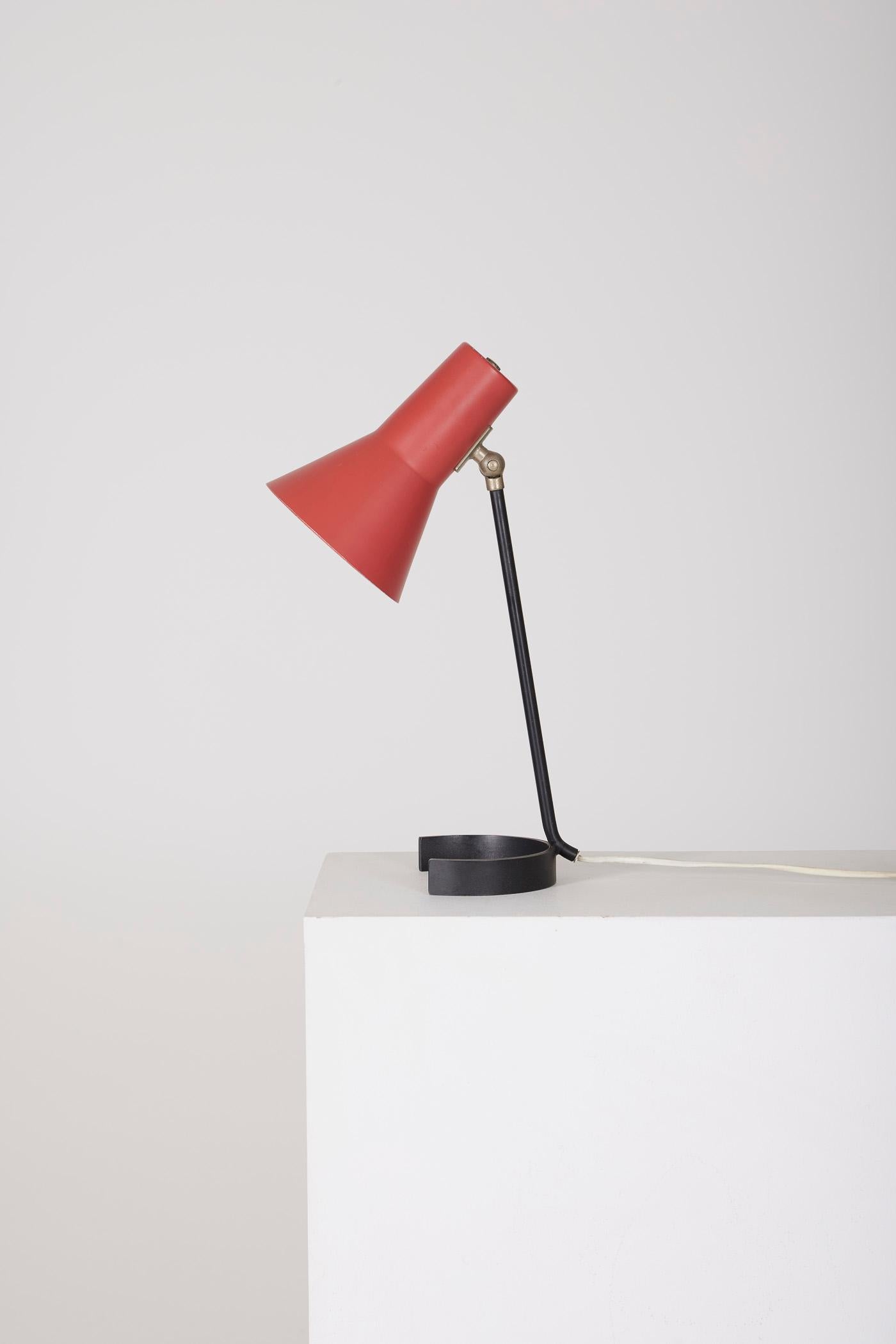  Metal lamp by Jan Hoogervorst For Sale 3