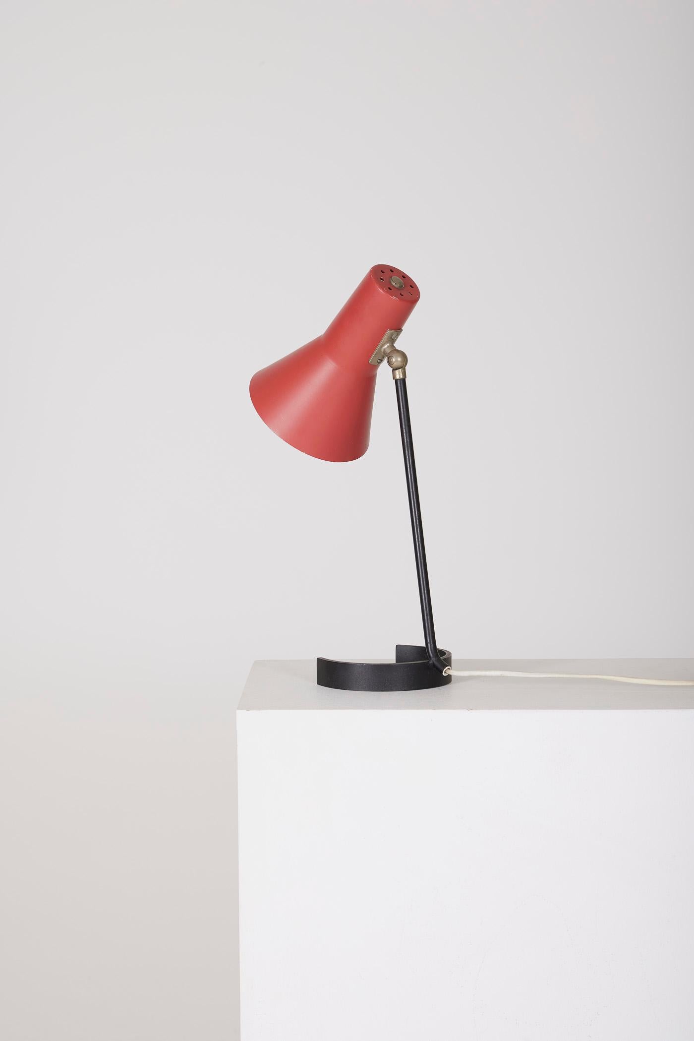  Metal lamp by Jan Hoogervorst For Sale 4