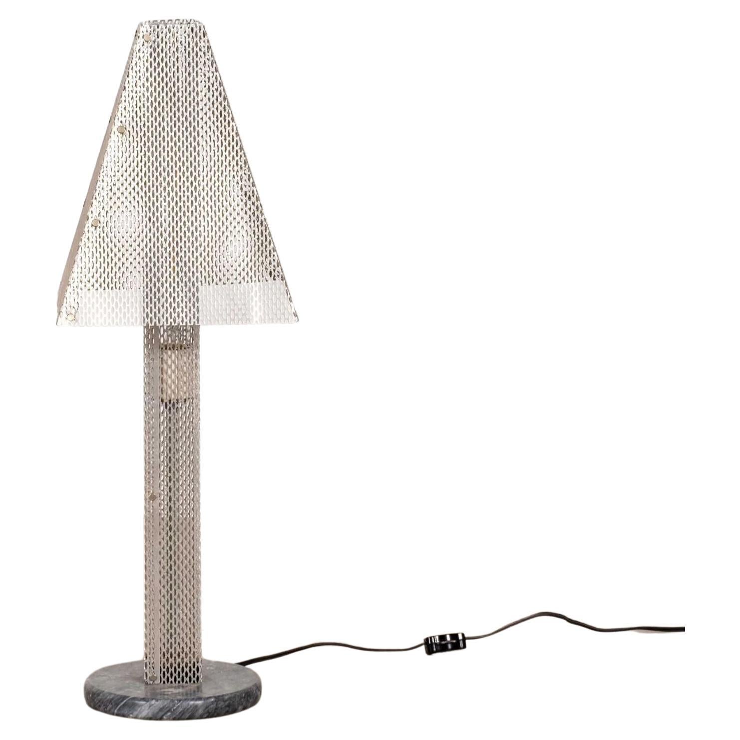 Metal Mesh Table Lamp For Sale