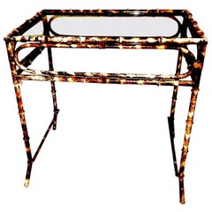 Metal Occasional Table in the Style of A.Jansen French, 1970s