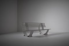 Metal Outdoor Bench “Banc Manelco”, Cannes, 1958