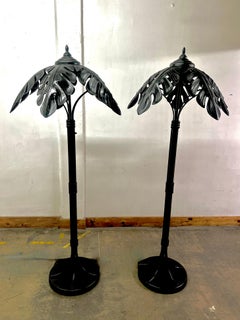 Par de Lámparas de Pie de Palmera de 82 pulgadas para Interior / Exterior