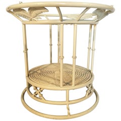 Base de table en métal en forme de palmier