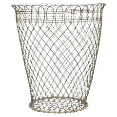 Metal Paper Bin, circa 1940
