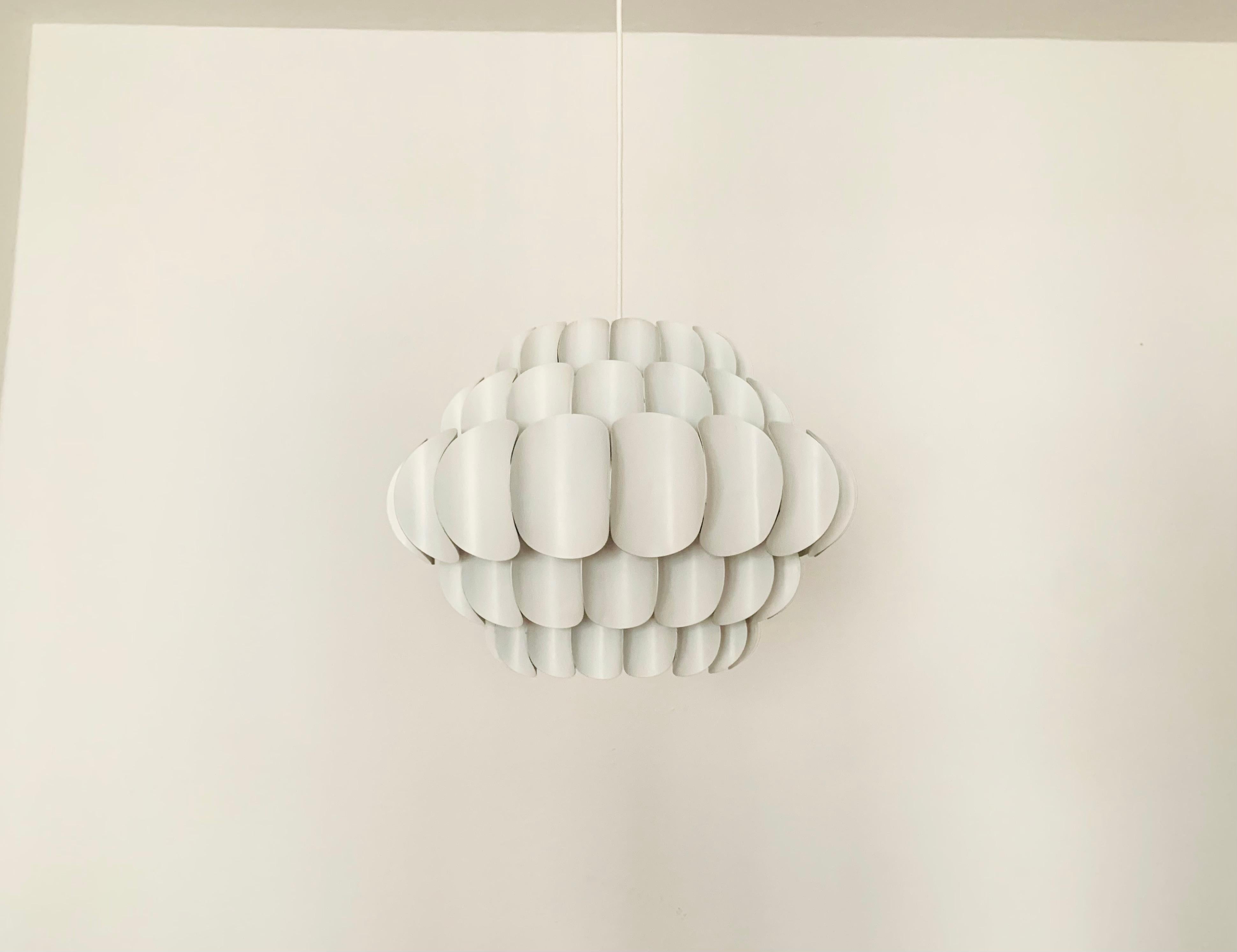 German Metal pendant lamp by Thorsten Orrling for Temde For Sale