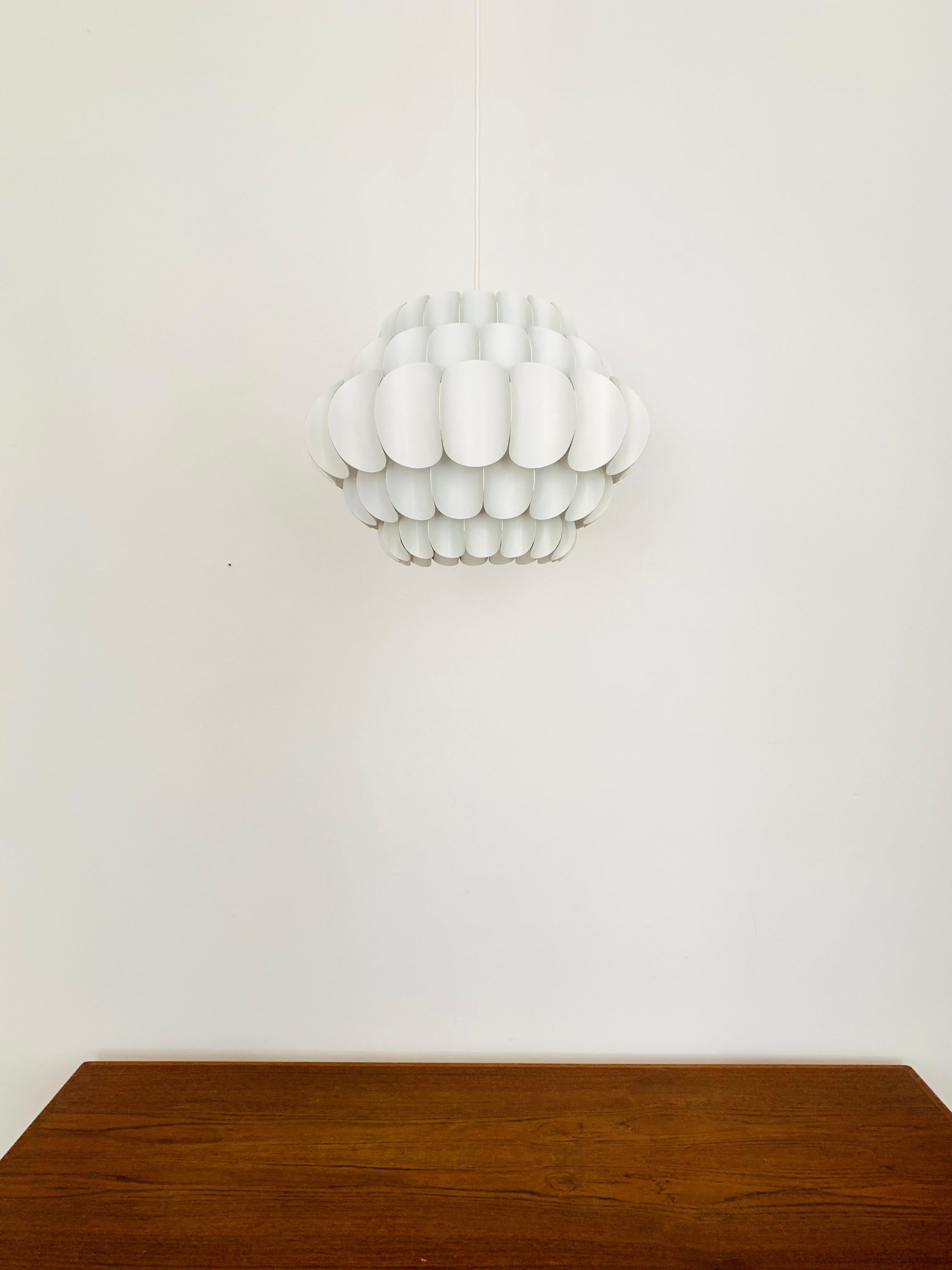 Mid-20th Century Metal Pendant Lamp by Thorsten Orrling for Temde For Sale