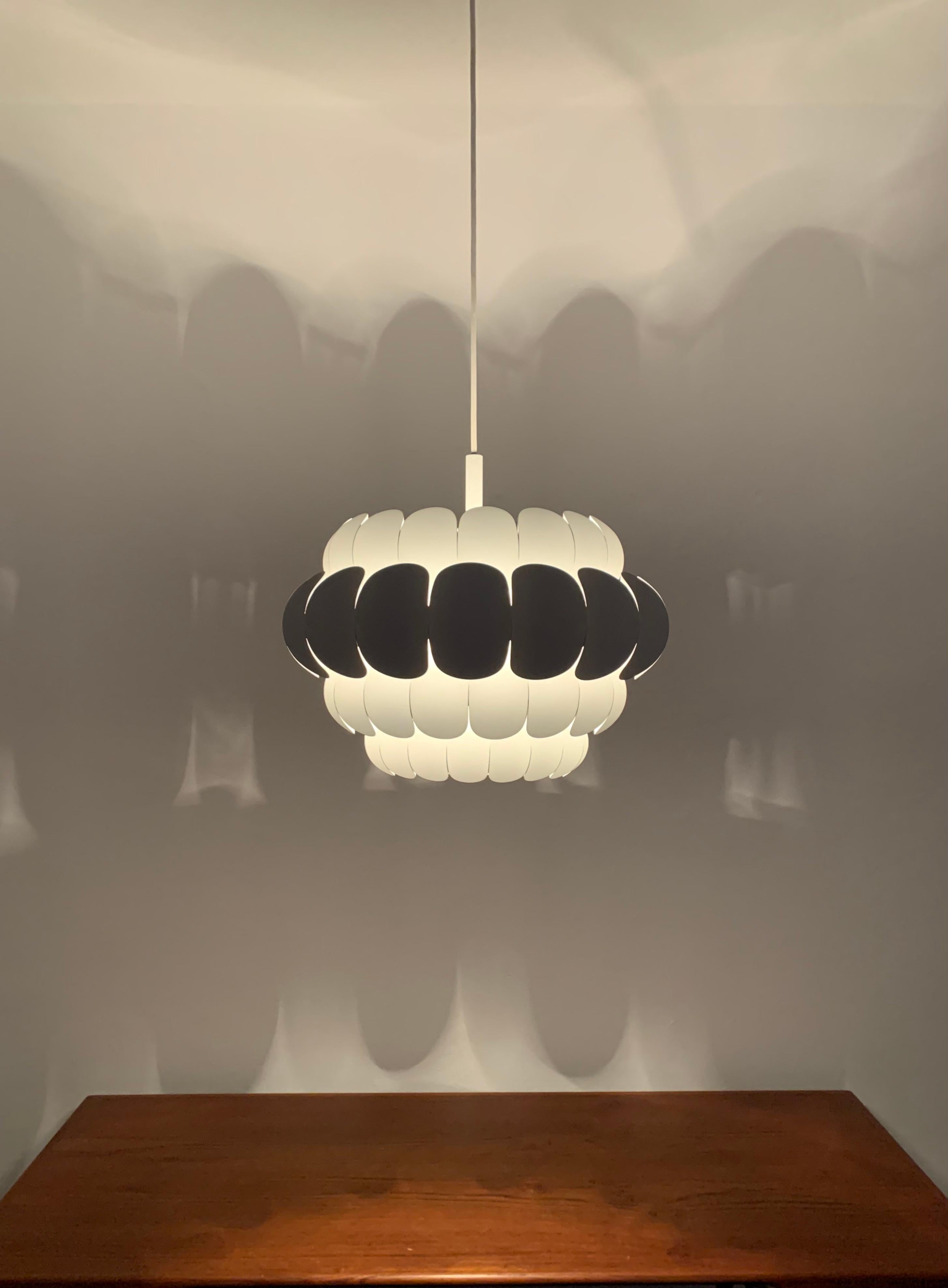Metal pendant lamp by Thorsten Orrling for Temde For Sale 1