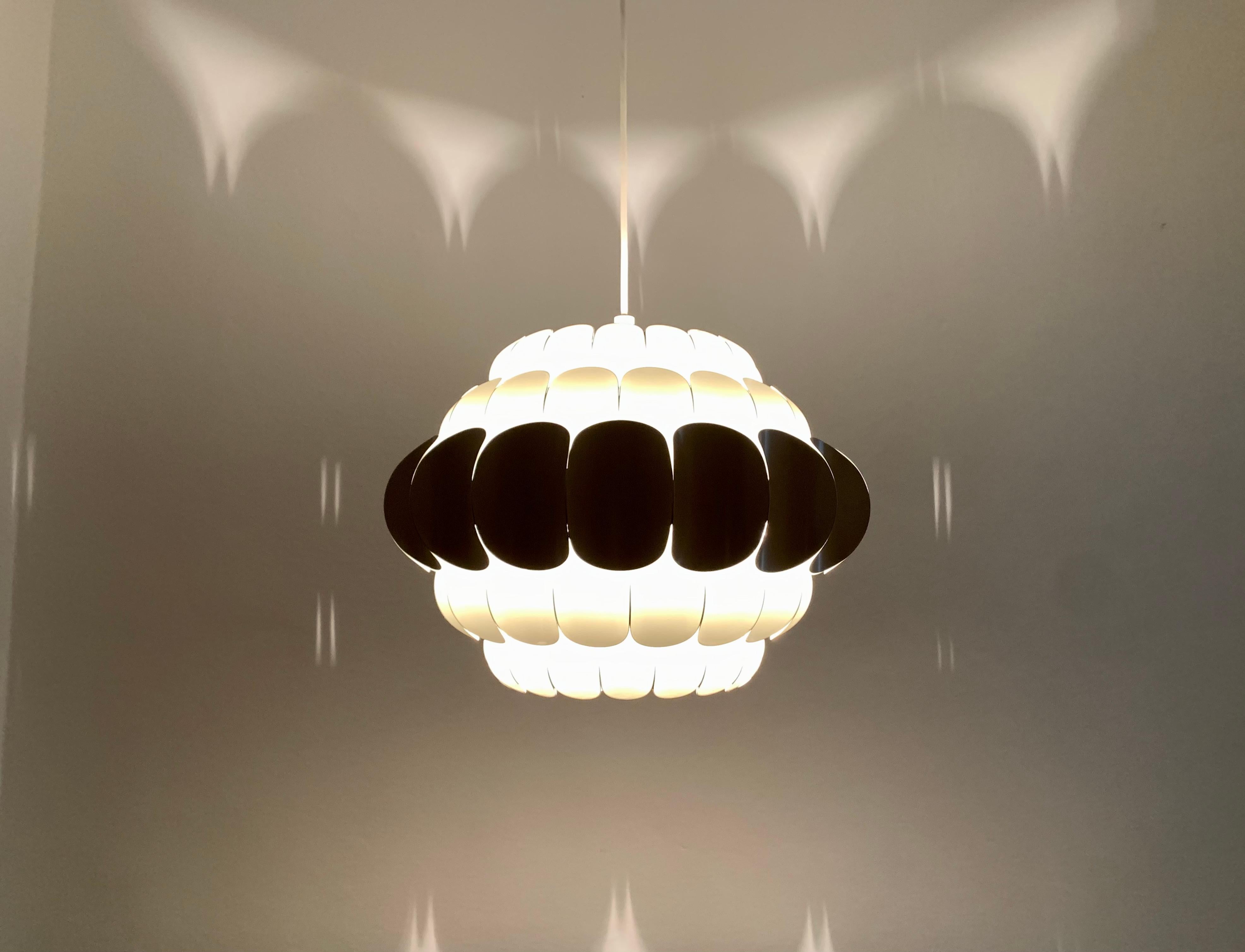 Metal pendant lamp by Thorsten Orrling for Temde For Sale 1
