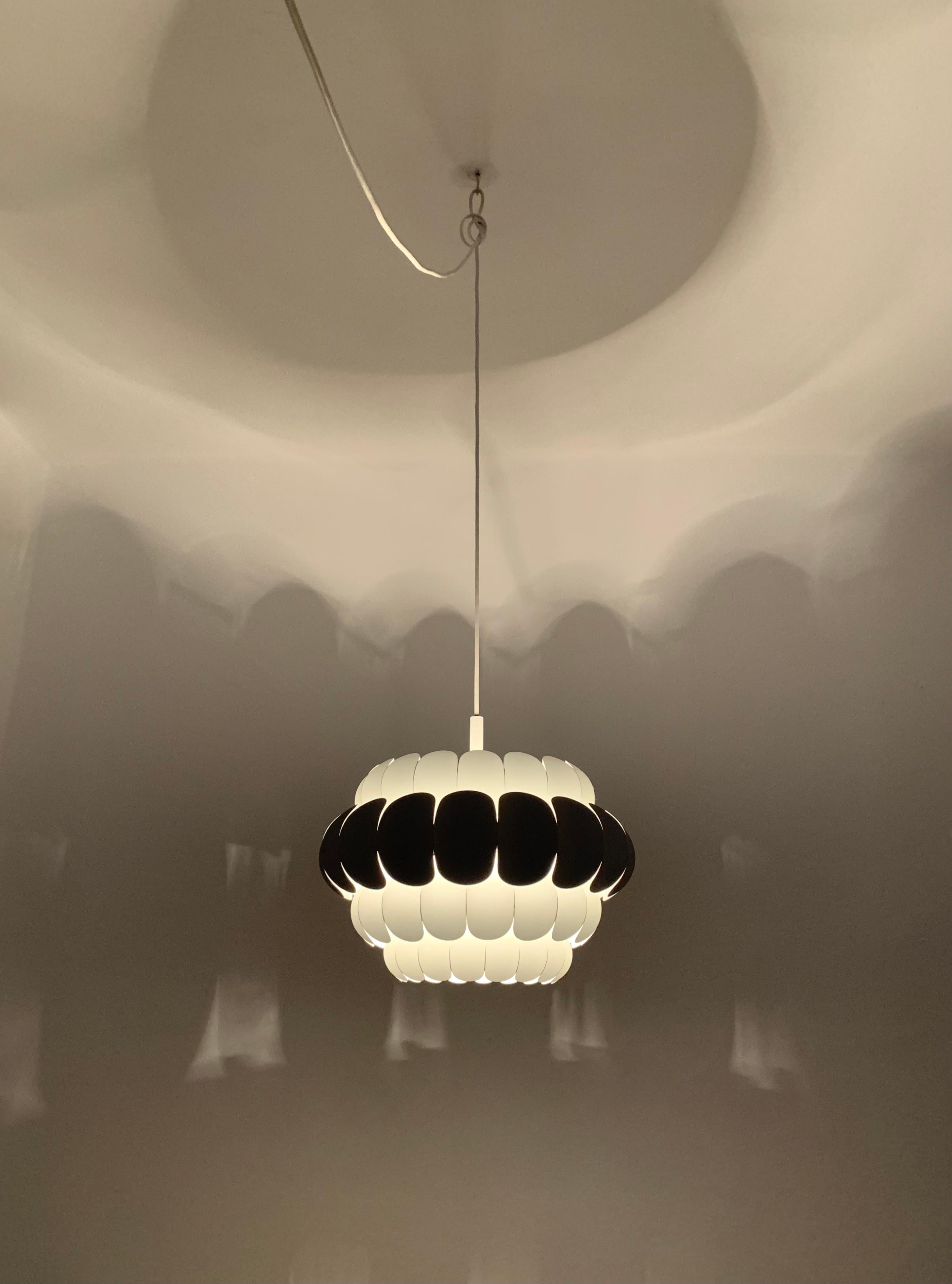 Metal pendant lamp by Thorsten Orrling for Temde For Sale 2