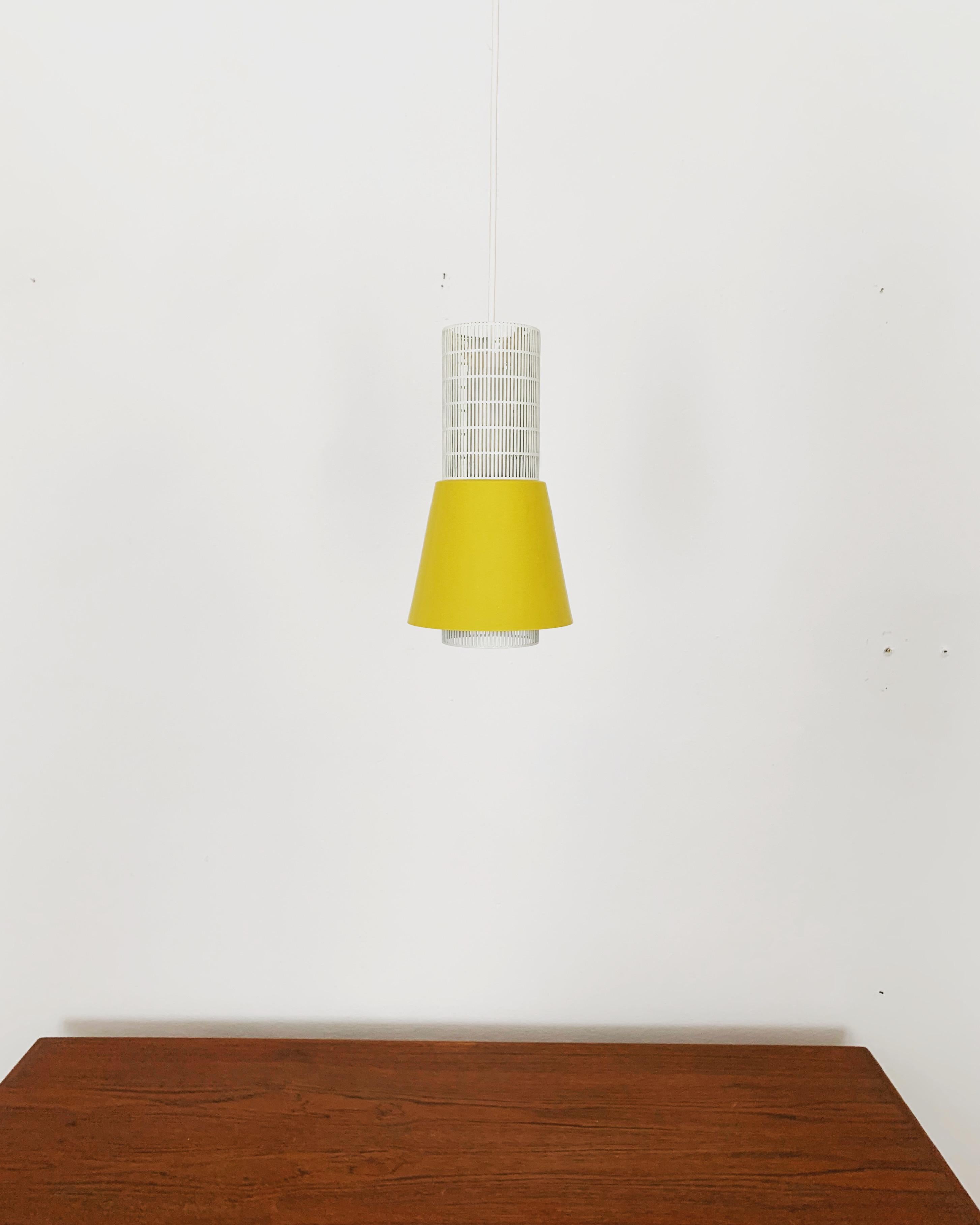 Mid-20th Century Metal pendant lamp For Sale
