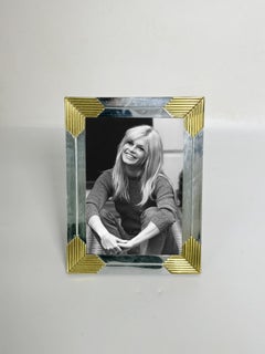 Metal Photo Frame, France, 1970s