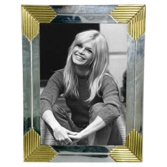Metal Photo Frame, France, 1970s