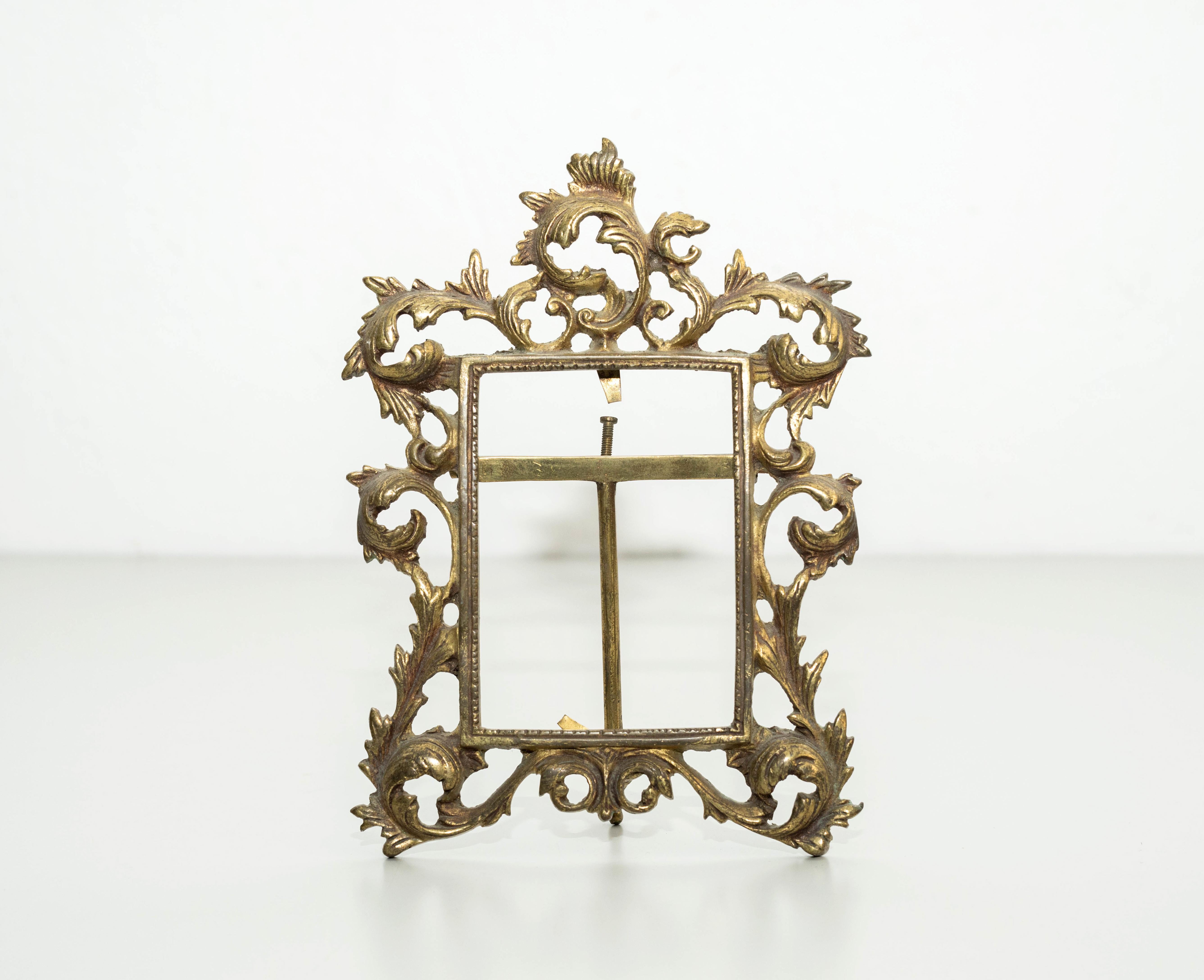 Mid-20th Century Metal Picture Frame, circa 1950