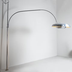 Metal Pirro Cuniberti Arco floor lamp for Sirrah 1970