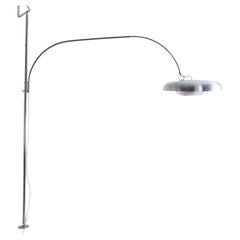 Metal Pirro Cuniberti Arco floor lamp for Sirrah 1970