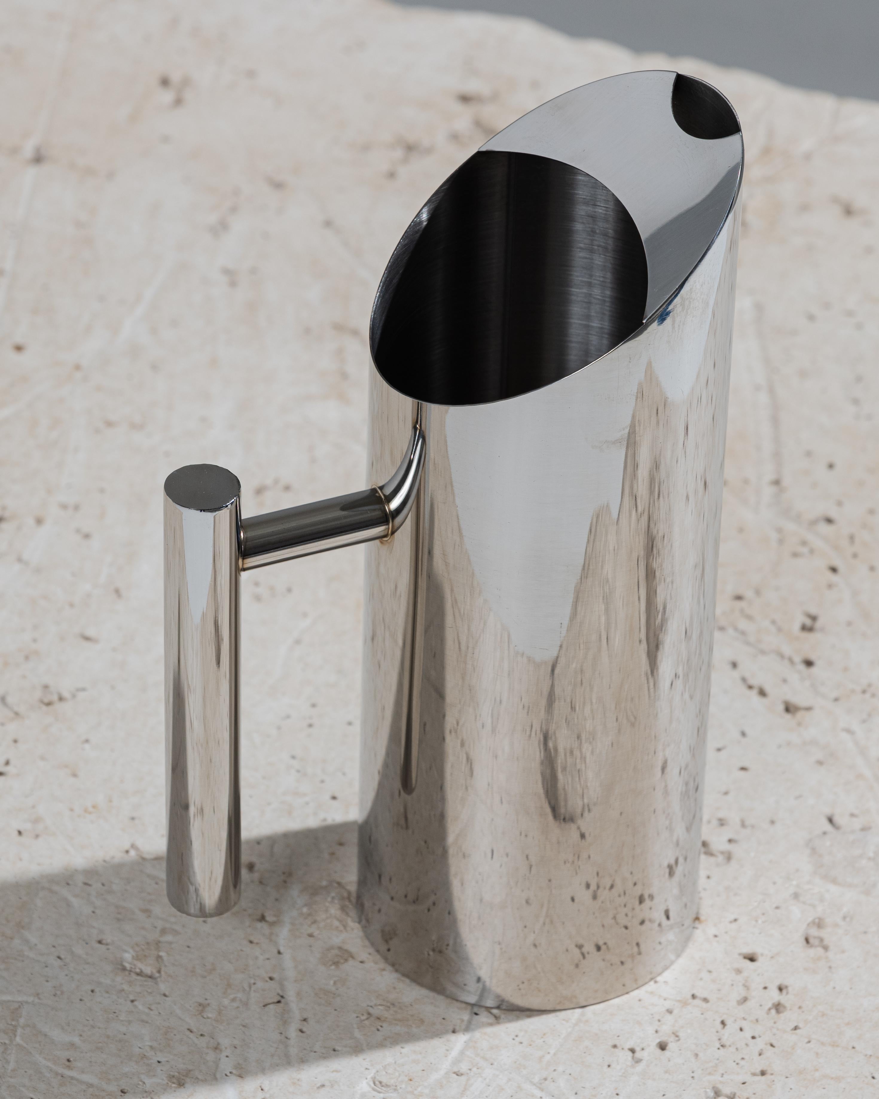Contemporary Metal Pitcher For Sale