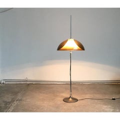 Metal & Plastic Floor Lamp by Gino Sarfatti for Gepo, 1970s