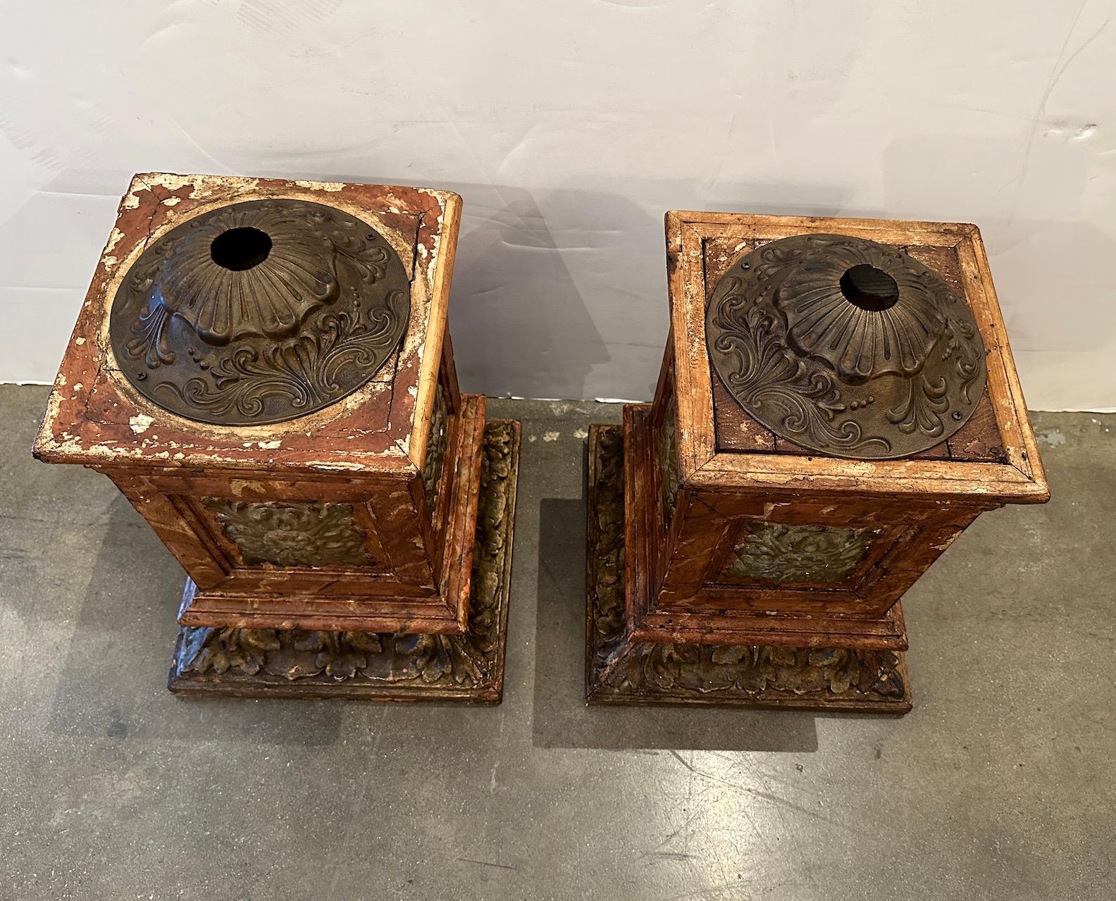 Metal Processional Lanterns from Lucca, Italy For Sale 3