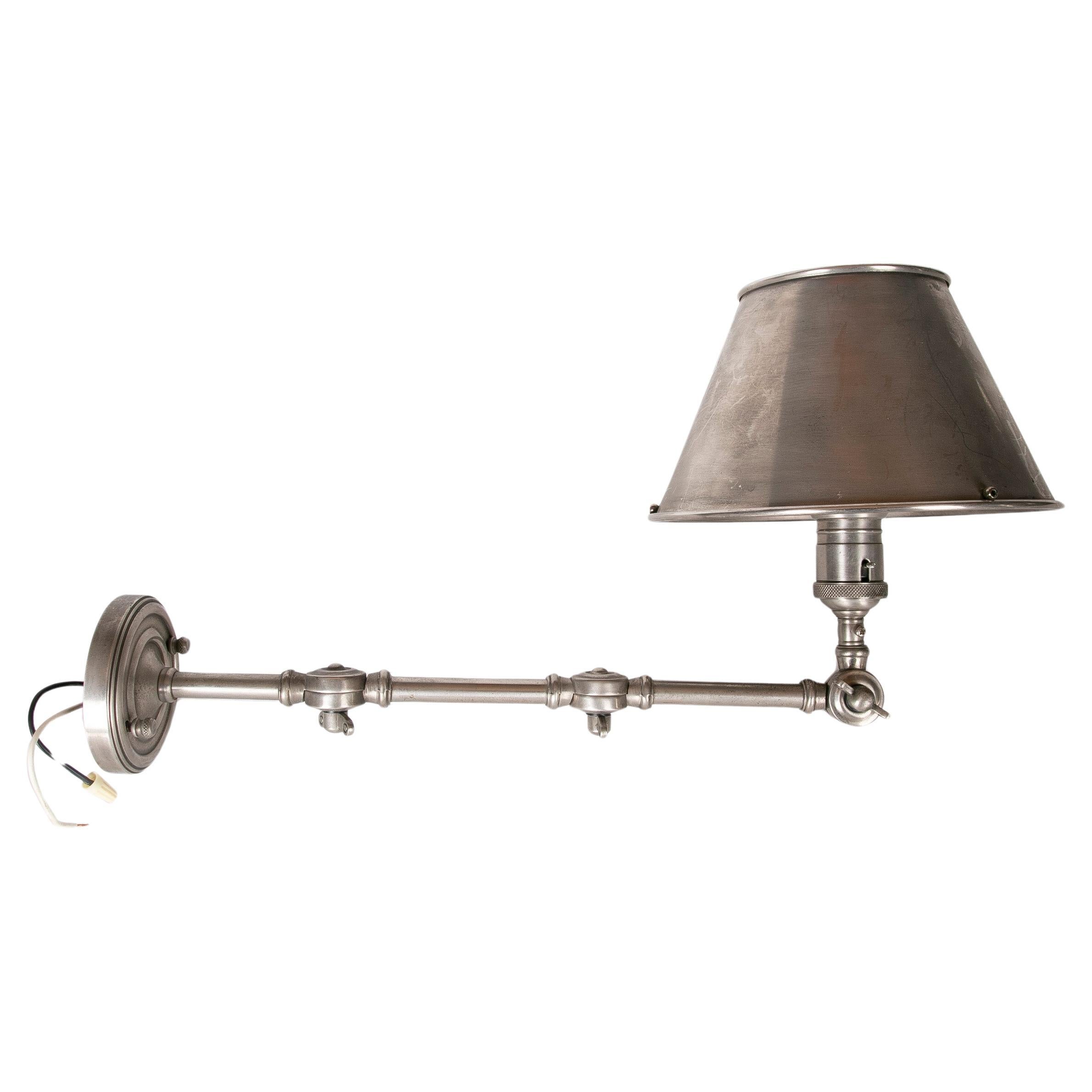Metal Reading Wall Lamp For Sale