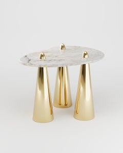 Metal Rino III Side Table by Studio Orth