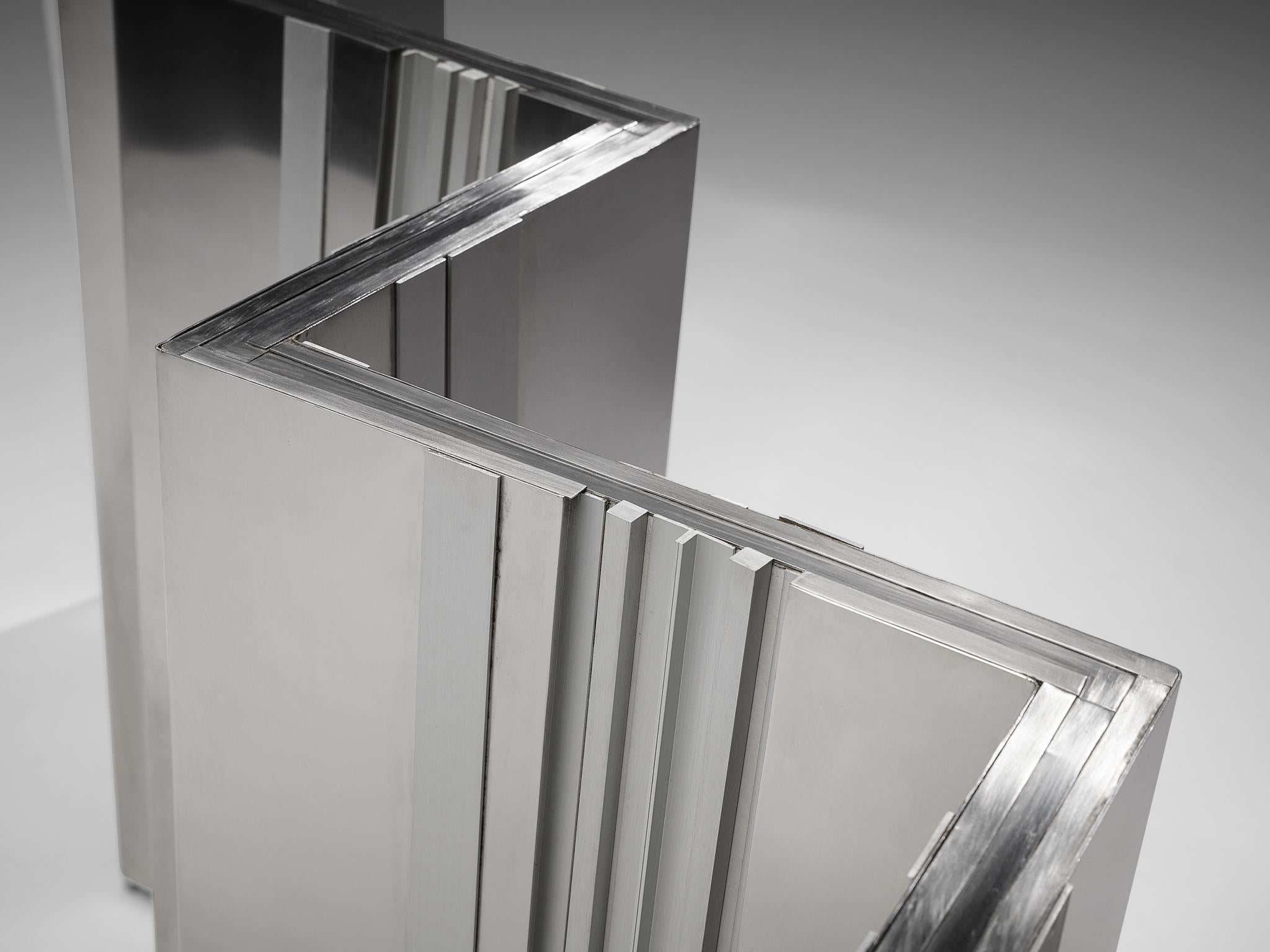 Mid-20th Century Metal Room Divider by Salvatore Messina For Sale
