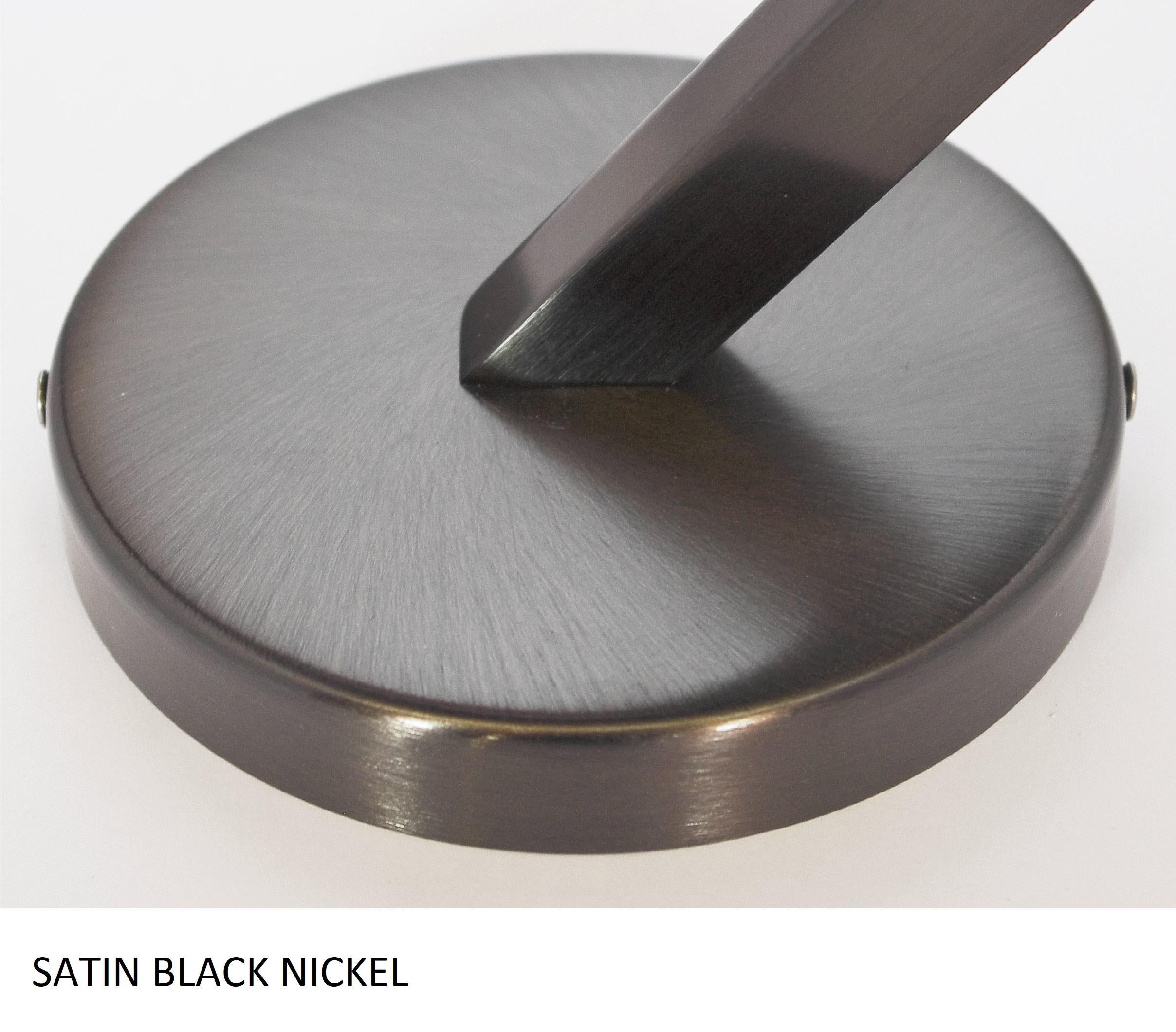Modern Metal Samples of Cresta Sconce for Dorynne For Sale