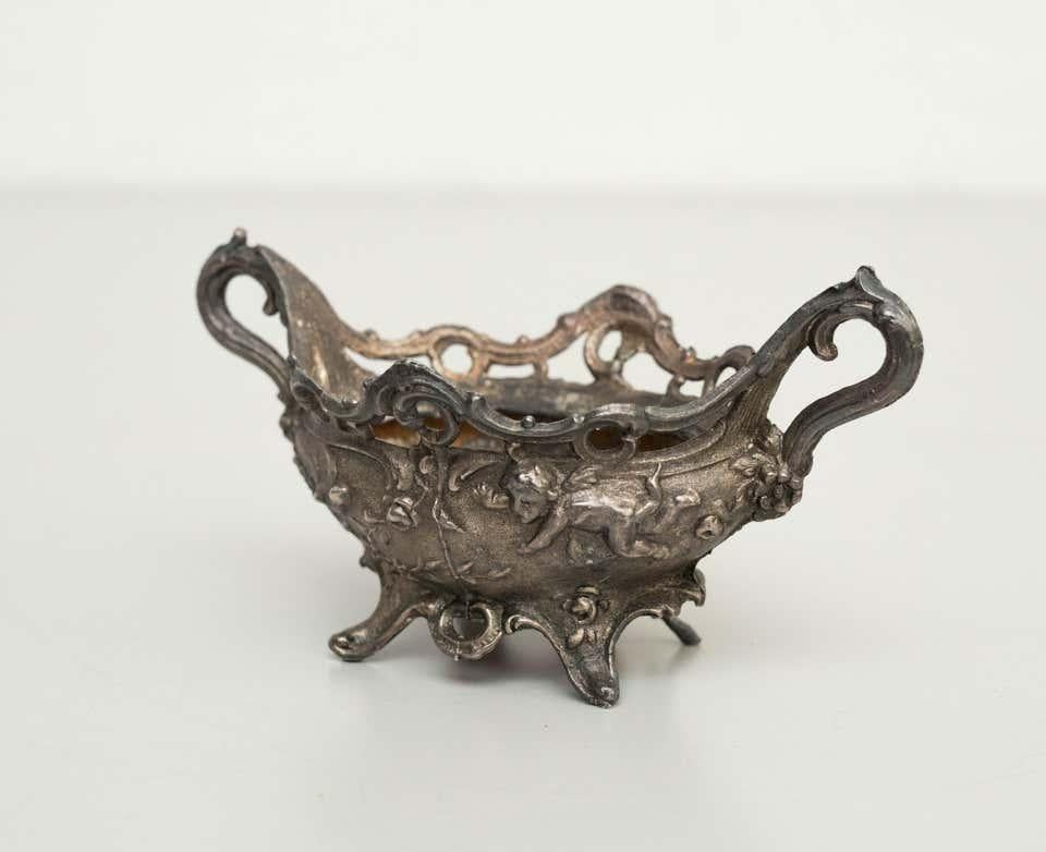 Métal Saucière en métal, vers 1930 en vente