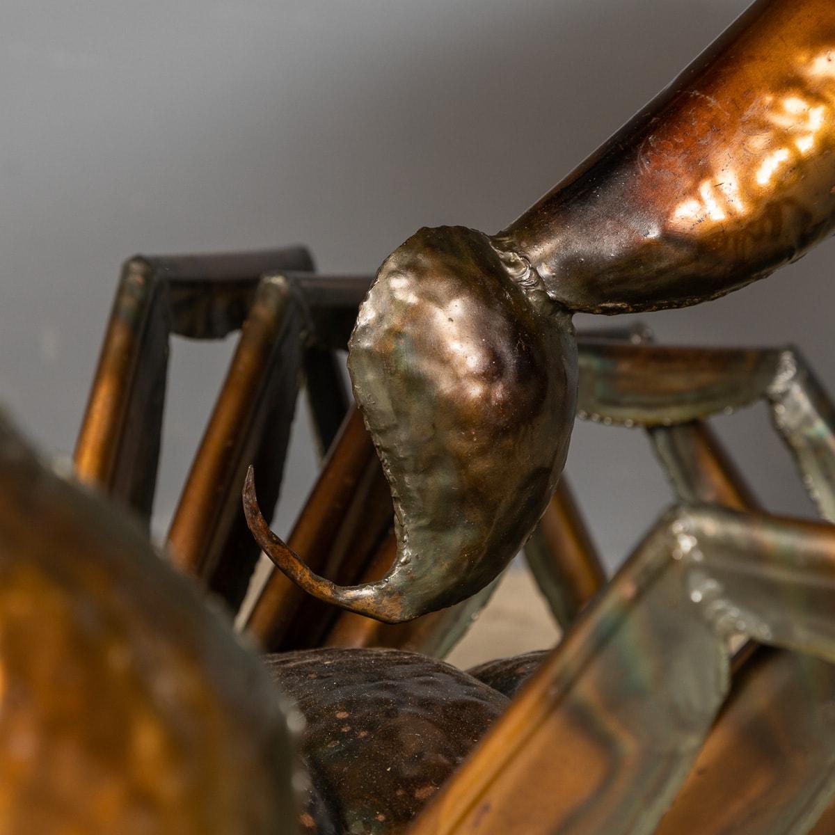 Metal Scorpion Shaped Coffee Table, c.1970 9