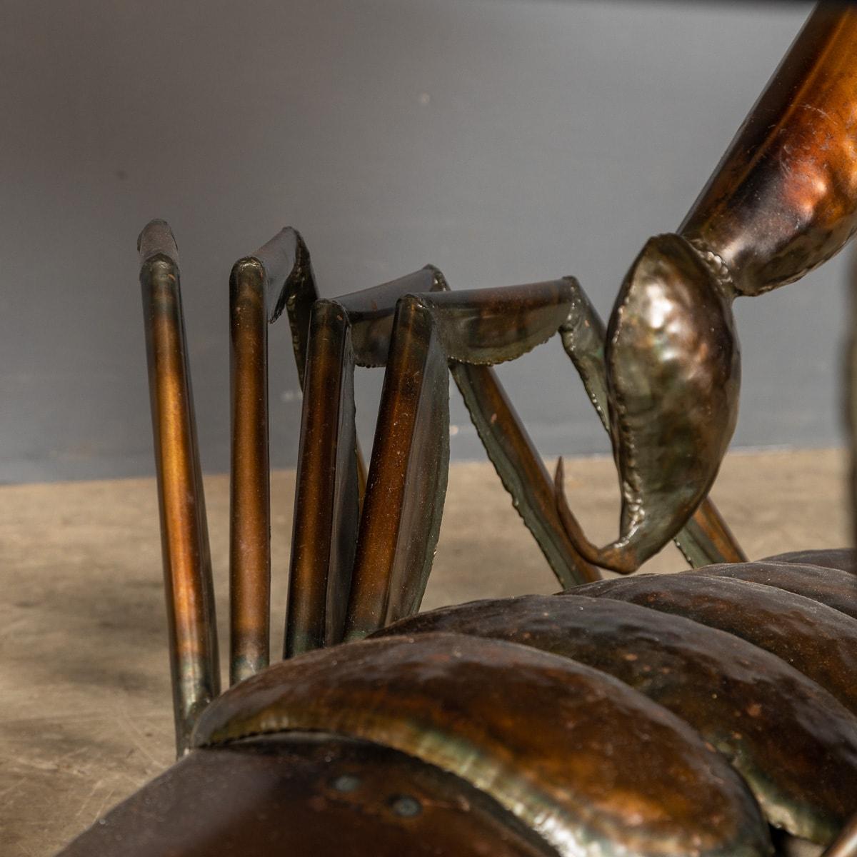 Metal Scorpion Shaped Coffee Table, c.1970 4